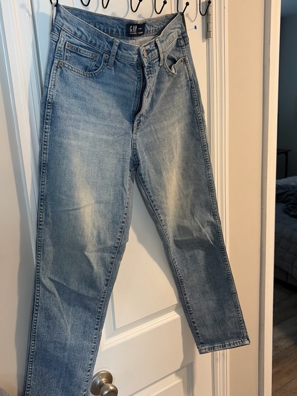 GAP Men's Slim Straight Light Blue Denim Jeans